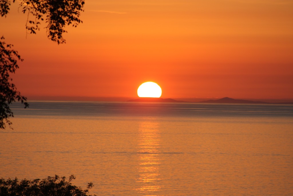 Sunset over the Lleyn Peninsula